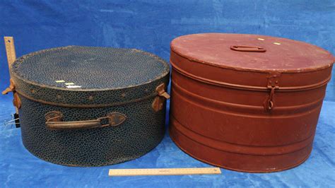 round metal hat box|16 inch round hat box.